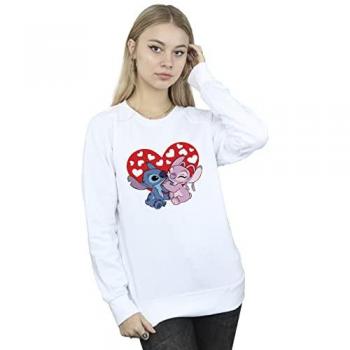 Disco‑Stitch Heart Graphic Top