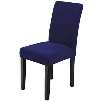 Housse de Chaise Extensible 4 pièces Veakii R (Bleu)
