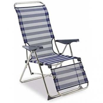 Tumbona Solenny Plegable 5 Posiciones 114x75x63 cm
