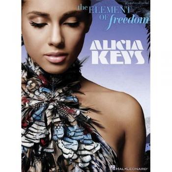 Alicia Keys The Element Of Freedom Piano Vocal Guitar Songbook Book