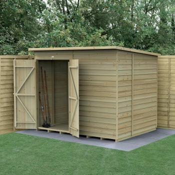 ' x 6' Forest 4Life Overlap Pressure Treated Shed