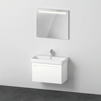 Duravit meuble de salle de bain 80 cm, blanc mat, 1 tiroir inclus