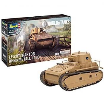 Maquette World of Tanks : Leichttraktor Rheinmetall 1930