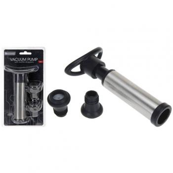 Bomba Vacío + 2 Tapones para Vino en Blíster