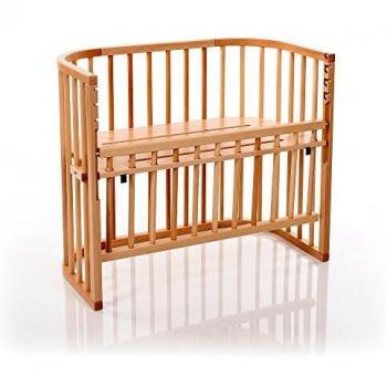 Babybay Beistellbett „Natur LACK“ – Babykomfort