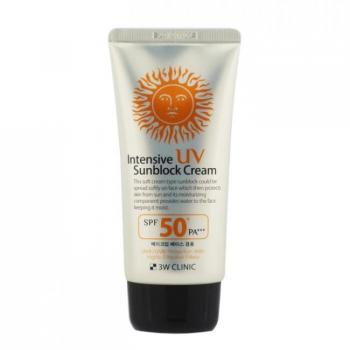 W Clinic Intensive UV Sunblock Cream SPF50+ PA+++ 70ml