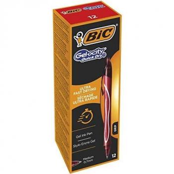 BIC Gel-ocity Quick Dry Penne Gel Punta Media (0,7 mm)