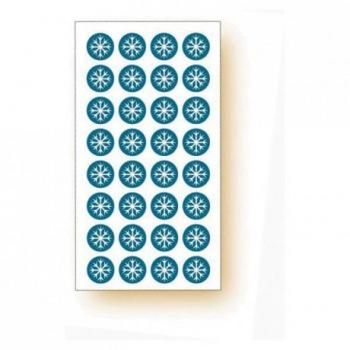 Étiquettes Flocon Congélation 120 pièces