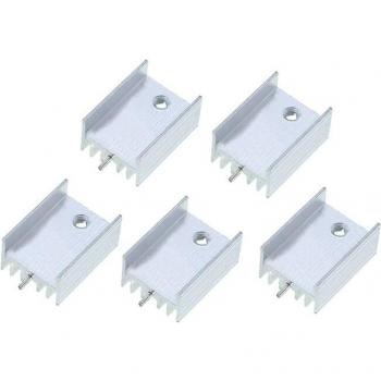 Aluminio térmico para dispositivos electrónicos (5 piezas)