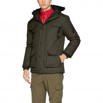 Chaqueta Bomber Geographical Norway Coquin para Hombre, Verde, XX-Large