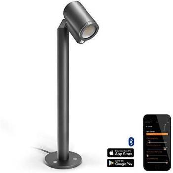 Farola LED Exterior Steinel Spot Way con Sensor de Movimiento y Control por App