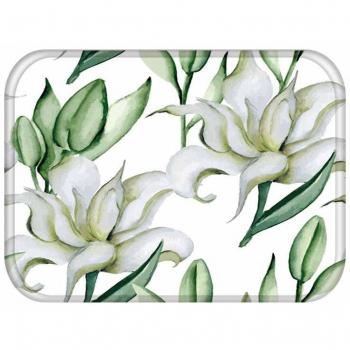 Tapis de cuisine anti-dérapant motif cactus tropical Monstera