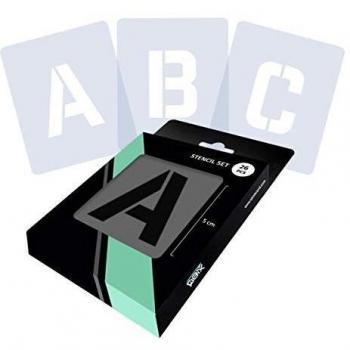 Pochoir lettres pour artisanat 5 cm