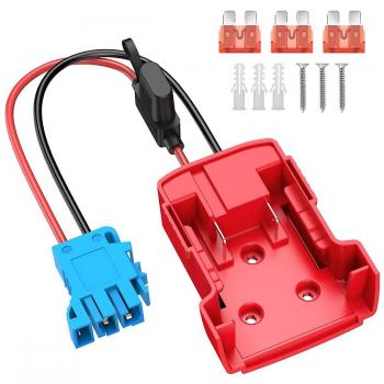 Module de connexion batterie Power Wheels pour véhicules Peg-Perego, fil 12AWG, fusible 40A, couleur Rouge