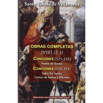 OBRAS COMPLETAS VIII (2-3). TOMÁS DE VILLANUEVA