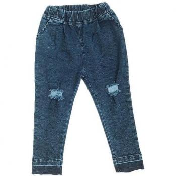 Jean enfant taille élastique printemps-automne