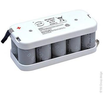 Accumulateur NiCd 10x D 5S2P ST2 6V 10Ah