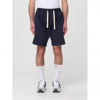 Palm Angels Shorts in Cotone Blu Taglia 50
