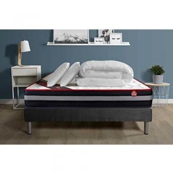 Pack Matelas 180x200 Ressorts et Mémoire de forme