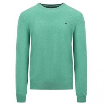 FYNCH-HATTON Merino Cashmere Pullover O-Neck Herren