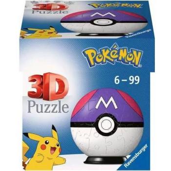 Boule de maître 3D Puzzle Ravensburger Pokémon 54 pièces