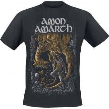 Men's Fafner Gold Black T‑Shirt