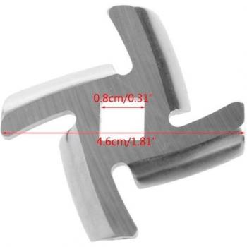 50mm Stainless Steel Meat Grinder Blade Spare Part for Moulinex HV6
