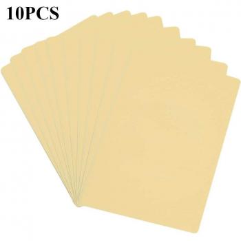 10pcs Thick Silicone Tattoo Practice Skin