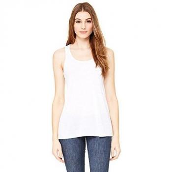 Flowing Bella Racer L White Tank