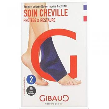 Attelles de la cheville & pied Gibaud – couleur bleue