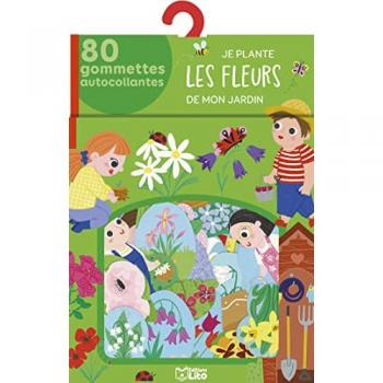 Gommettes je plante les fleurs