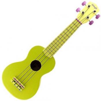 Stagg Soprano Ukulele & Bag Lemon Yellow