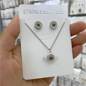 Gothic Eye of the Demon Necklace