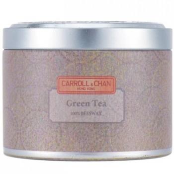 Eco‑Friendly Green Tea Beeswax Candle – 8×6 cm