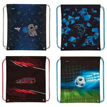 Sportbeutel Boys I von herlitz, 1 Stück, Motive sortiert