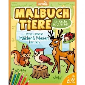 Ludwig, David: Malbuch Tiere für Kinder ab 2 Jahren