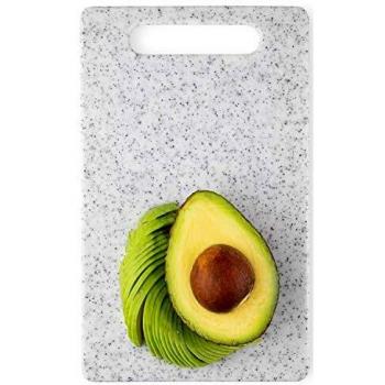 White Small 25x15 Chopping Plate
