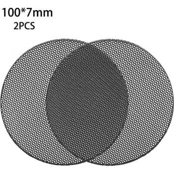 2Pcs Car Audio Speaker Grille Cover