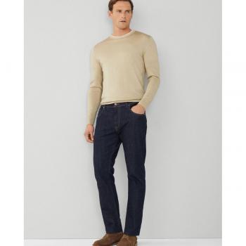 Hombre Hackett Vaquero Regular Azul Rinse Classic