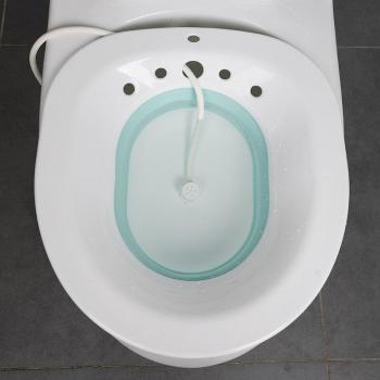 Pot de toilette pliable pour adultes