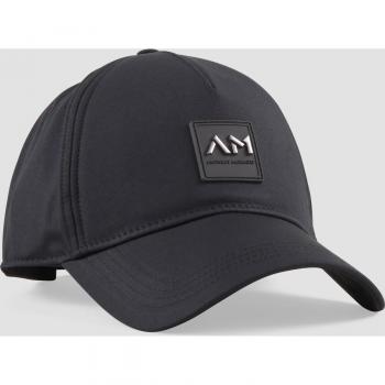 Sombrero Antónimo Morato Negro Logo en Brillo
