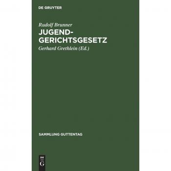 Jugendgerichtsgesetz: Kommentar