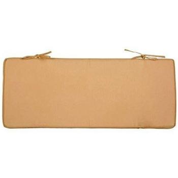 Esschert Design Cuscino da Panchina per Esterni 98.5 x 39.5 cm Beige MF019