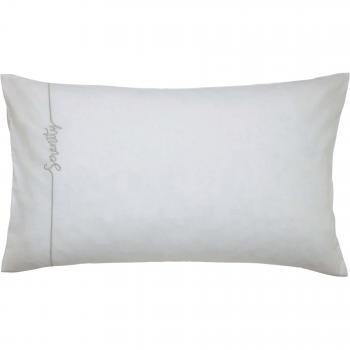Katie Piper Serenity Affirmation Standard Pillowcases, Grey