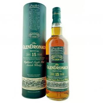 Glendronach Revival 15 Year Old Single Malt Scotch Whisky 750mL