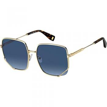 Marc Jacobs 06J Gold‑Havana Yellow Sunglasses
