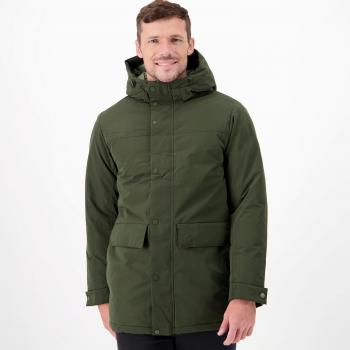 Jack & Jones Herrenjacke 'CHAMP' mit Kapuze, Dunkelgrün, Größe XL