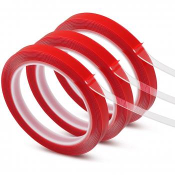 Auto Doppelseitiges Acrylband transparent für Mitsubishi Ralliart Outlander ASX Mirage Lancer Evolution 10 9 Etc