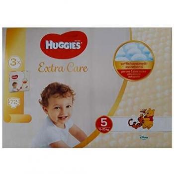 Huggies extra care taglia 5 (11-25 Kg) pacco convenienza
