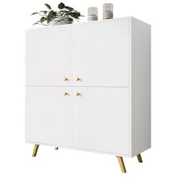 Goldene Metallgriffe Kommode